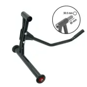 Motorcycle Paddock Stand Swing Arm Rear Pin 30.5mm black
