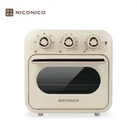 在飛比找蝦皮商城優惠-NICONICO 16L油切氣炸烤箱 二合一 氣炸鍋 烘焙機