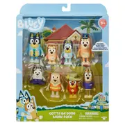 8 Pack Bluey’s Family and Friends Figures