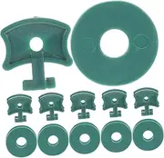 100 Pack Greenhouse Fixing Clips Sturdy Plant Netting Hangers Easy to Install Universal Fit for Greenhouses