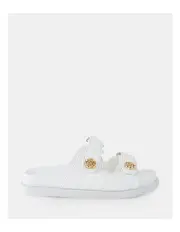 [Novo Shoes] Sakuria Slides in White