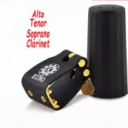 Saxophone Mouthpiece Leather Ligature Clip for Alto/ Tenor/Soprano Clarinet US