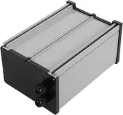 Waterproof Plastic Electrical Box with Cover for Lithium Battery Storage Battery Case Energy Storage Box for Solar Street Lights Silver