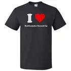 I Love Rattlesnake Round-Up T shirt I Heart Rattlesnake Round-Up Tee