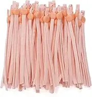 Small Elastic Rope 50/100Pcs Flat Mask Elastic Band Rubber Rope Ear Hanging Rope Adjustable DIY Soft Multicolor Elastic Sewing Craft Accessories Elastic Rope for Fitness (Color : Beige, Size : 50pcs