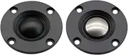 FMGMPMOCJ 2pcs 2 Inch Tweeter 2 Inch Strong Magnetic Wire Film Tweeter Speaker Speaker High Fidelity Sound is Thorough and Durable Bookshelf Speaker(6 ohmTitanium)