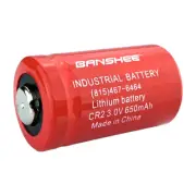 Banshee Replacement for CR2 Lithium 3V Photo Battery for CR17355 DLCR2 Camera