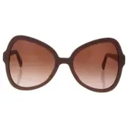 Prada SPR 05S UFF-2F1 - Matte Alluminium Pink-Pink Gradient by Prada for Wome...
