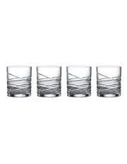 [Royal Doulton] Saturn Nouveau Crystal Tumbler (Set of 4)