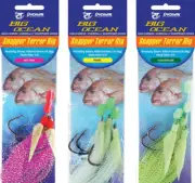 Brand New - Pioneer Big Ocean Pre Made 40lb Snapper Terror Fishing Rig - Choose