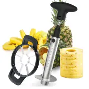 Pineapple Corer Cutter, [Upgraded, Electric & Manual] Stainless Steel Fruit P...