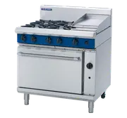 Blue Seal Evolution Series G506C - 900mm Gas Range Static Oven
