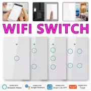 WiFi Switch Touch RF Light Wall Panel 1/2/3/4 Gang For Alexa Google Smart Home