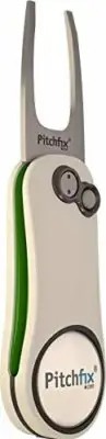 PITCHFIX HYBRID 2.0 WHITE/GREEN GOLF DIVOT TOOL
