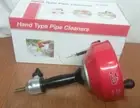 Shark Jetters Drill Type Drain Pipe Auger Cleaner Sink Clean Tool 1/4 to 3" Line