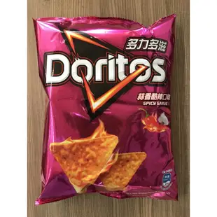 《茶蛋市集》 多力多滋 Doritos 蒜香酷辣口味 爆蒜鮮蝦口味 火爆蒜辣口味 72g 新口味上市 非48g小包裝