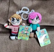 Scott Pilgrim vs The World Ramona 4" Plush Clip On Mezco Set New NWT 2010 Rare