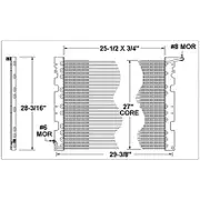 93-99 For International 1000 Series Short Conventional Cab, 1652 Condenser 10078