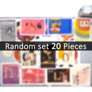 20/30/50Pieces Japanese Retro Travel Poster Art Graffiti Stickers for Scrapbook