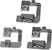 Operitacx 1set Rolled Hem Sewing Machine Presser Foot Set Durable Accessories for Household Low Sewing Machines