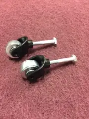 *Set of 2* Wheel Caster assembly for Clarke B2 edger sander OEM #19901A 10212A