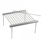 Mini Pocket BBQ Grill Portable Stainless Steel BBQ Grill Folding BBQ G.CF