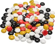 uxcell Fire Glass Beads for Fire Pits, Round Glass Marbles Gravel Pebbles Reflective Vase Fillers for Fish Tank Aquarium Decoration,1000g/2.2lbs, Multicolor