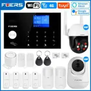 G34 Tuya Smart WIFI 4G Alarm System Wireless Home Burglar Security Alarm S