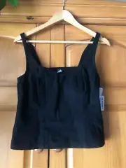 Old Navy Women's Black Vest Top NWT Size XS