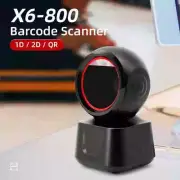1D 2D QR Wired Barcode Scanner High-speed Hands-Free Automatic Sense Reader