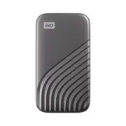 WD My Passport SSD, 1TB, Gray color, USB 3.2 Gen-2, Type C & Type A compatible