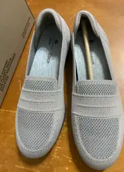 CLOUDSTEPPERS™ by Clarks Carly Charm Slip-On Loafer - Stone Size 5 64077 NIB