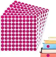 Number Stickers - 7X Consecutive Number Labels | 1 Inch Adhesive Decal 1 to 100 for Locker Storage Classification Toolbox Outdoor