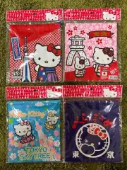 Hello Kitty Drawstring Bag Set Japan Limited Tokyo & Kanazawa & Skytree JP