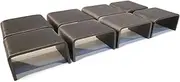 The ROP Shop (8) New 2x4 Stake Pocket Board Holder Steel Weld On Trailer Hauler Truck 6 Gauge