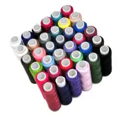 36 Colors Polyster Sewing Threads Kits for Hand Sewing Embroidery Machine
