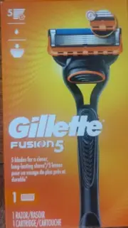Gillette Fusion 5 Razor – Men's Shaving Razor ( 1 Blades ) Close Shave!!