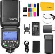 [GODOX] V860III-C TTL Flash for Canon, 2.4G Wireless X System HSS 1/8000s, Optimal Performance Li-ion Battery Camera Flash Speedlite Light Compatible for Canon 6D 7D 50D 60D 500D 600D 650D etc