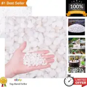 1.9 LB Polished Pebbles 3/8", Gravel Size Natural Decorative Smooth White Riv...