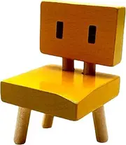 Suzume No Tojimari Wooden Chair Desktop Ornament, Cartoon Three Legged Bench, Anime Movie Peripheral Souvenirs, Three Legged Stool Pendant Toy Collectable, Adorable Home Decor