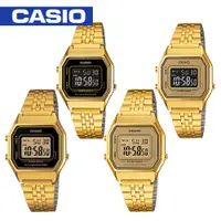 在飛比找蝦皮購物優惠-【八度空間】CASIO 卡西歐 復古風潮金色黑底La680w