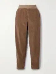 [James Perse] James Perse - Cotton-blend Corduroy Track Pants - Light brown - 3 3 Brown
