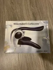 Sharper Image Winemaker’s Corkscrew Wine Opener (New In Box)