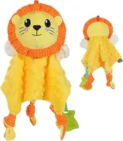 Baby Soothing Plush Doll - Soft Cartoon Stuffed Animal Appeasing Toy - Interactive Baby Sleeping Soother, Baby Lovey Blanket for Sleeping and Relaxing