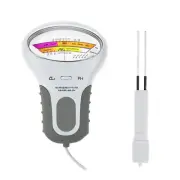 Swimming Pool Digital Water Quality Monitor PH/CL2 Chlorine Tester with Probe