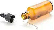 ARTSEWPLY Refillable Essential Oil Bottle with Dropper Amber Container for DIY Blends Perfume Aromatherapy Reusable and Easy to Clean