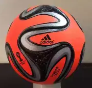 New Adidas Brazuca Orange Power Official Match Ball FIFA World Cup 2014 l Size 5