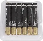 6PCS Artist Soft Oil Pastels, Shading Artist Grade Oil Crayons, Versatile Art Pastels, Soft Vibrant Colour Oil Crayons Pastels for Stenciling Dotting (Oro)
