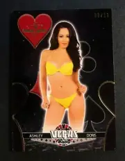 2020 Benchwarmer ASHLEY DORIS Vegas Baby #27 Gold Variant/11 PLAYBOY Playmate