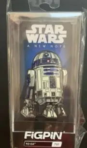 FiGPiN R2D2 Star Wars R2-D2 figpin#751 New